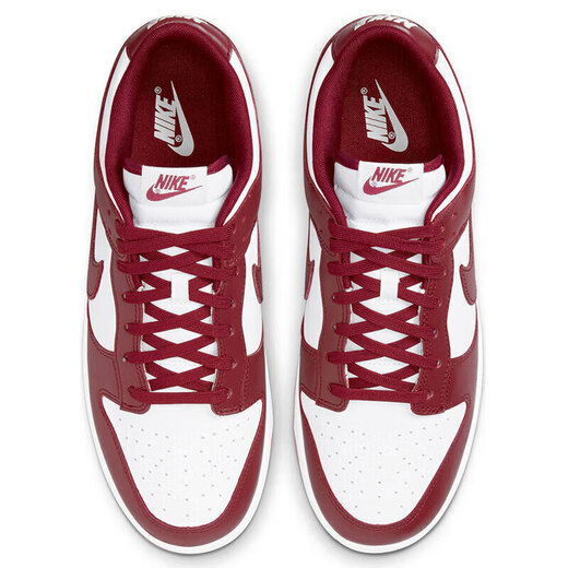 【95成新】耐克NIKE板鞋男缓震DUNK LOW运动鞋DD1391-601红/白44.5