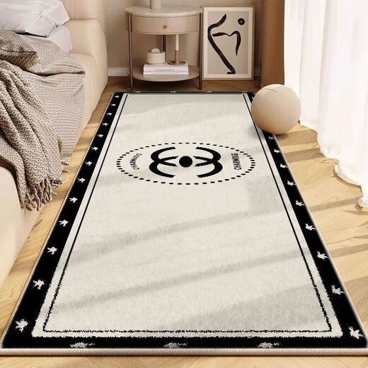 Alfombra de habitación para niñas de dormitorio imitación espesa de cachemira manta de la noche de la noche de la cabecera de altura y resistencia a la tierra hogar gran área j1517c villano marrón oscuro cajas de cajas de cajas de cebo de cebo 120 veces 160.5 cm