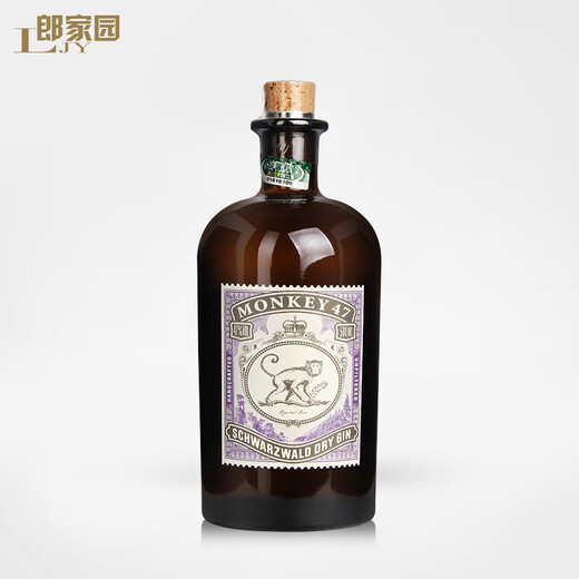 猴王47洋酒MONKEY47猴王47黑森林干金酒500ml 干金酒 500mL 1瓶