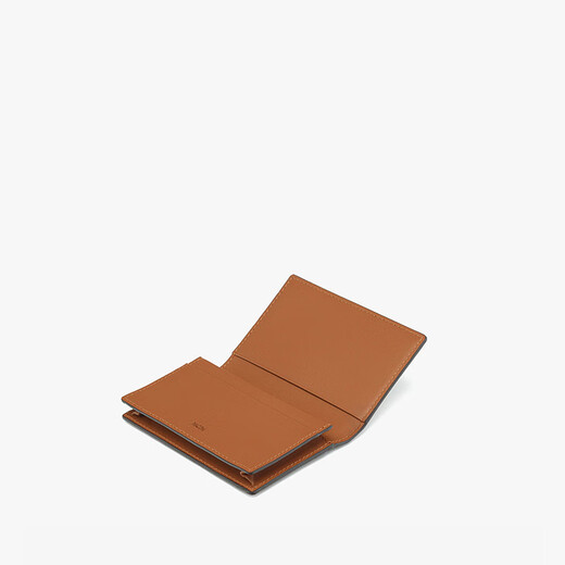
MCM HIMMEL card bag ID bag foldable coin wallet Cognac color [gift]