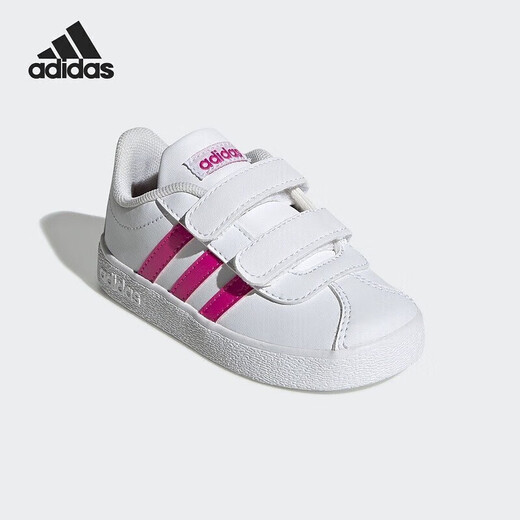 阿迪达斯（adidas）官方舰店婴童休闲鞋运动魔术贴轻便耐磨低帮鞋板鞋 EG3890 120mm 21码/5K