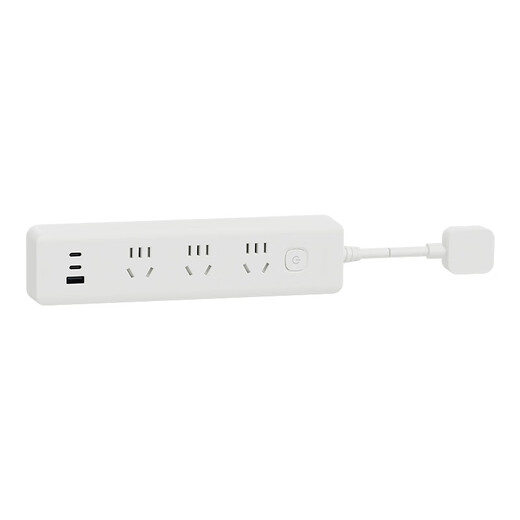 Schneider Electric's new national standard safety socket socket/socket strip/socket strip/socket strip 6-position master control total length 1.8 meters A+C20w