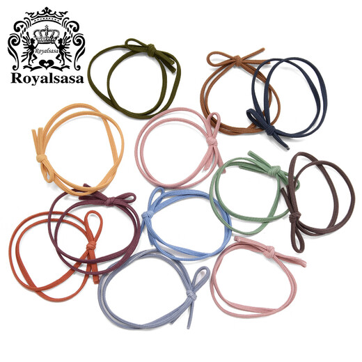 Royal sasa Royal Sasa basic headband for women 12 hair accessories headband rubber band hair circle high elastic simple hair rope