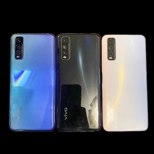 Vivo original adaptation Y51S original back cover Y70 disassembled case back cover rear shell front frame screen frame shell side button card tray Y51S/Y70 blue back cover + frame + middle