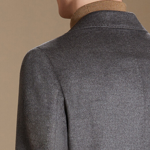 Antonio [Cashmere/lana] Traje de lana crujiente de alta gama para su traje de otoño e invierno de invierno Cubra de lana de cachemira Cazo gris 56 (190/104a)