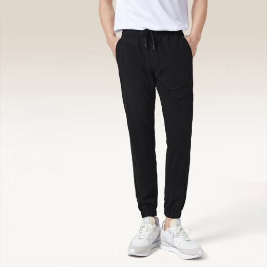 Pantalones de frijoles rojos Hombres [Waffle Drawstring Winist] 2025 Spring Nuevo producto elástico Pantalones deportivos heterosexuales Men Pantalones casuales Casual S1 3xl Peso recomendado 175-190Jin [Jin iguala 0.5 kg]