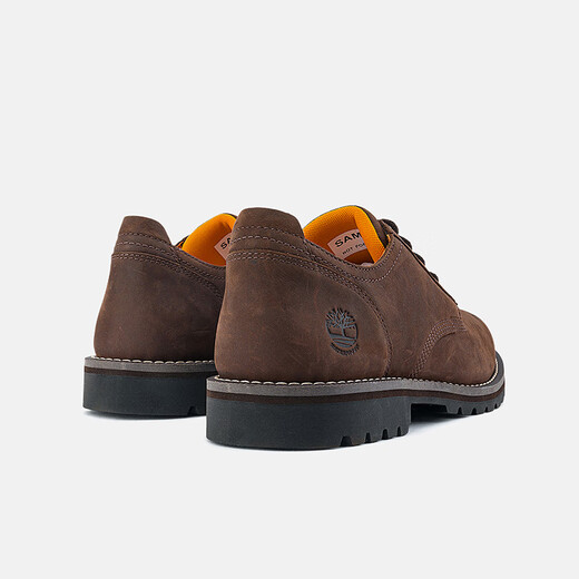 添柏岚（Timberland）官方男鞋低帮皮鞋商务通勤防水皮革舒适|A699P A699PW07/深棕色 40