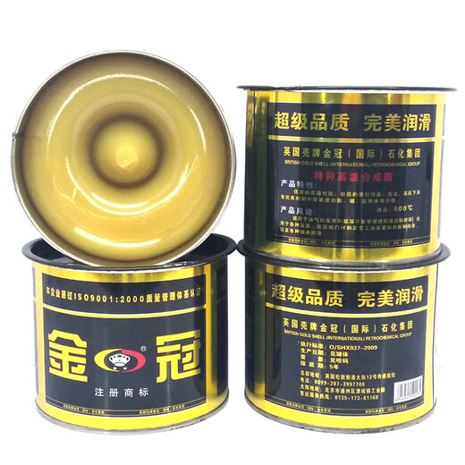 耐高温黄油润滑脂698度高速轴承电机械齿轮毂汽车耐磨锂基脂500度 前途浅黄色698度润滑脂800G