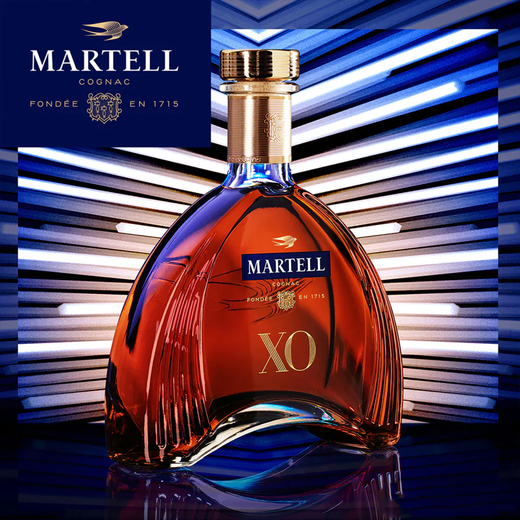 马爹利（Martell）XO 拱桥 法国进口 干邑白兰地 洋酒烈酒 商务宴请送礼 拱桥XO 700mL 1瓶