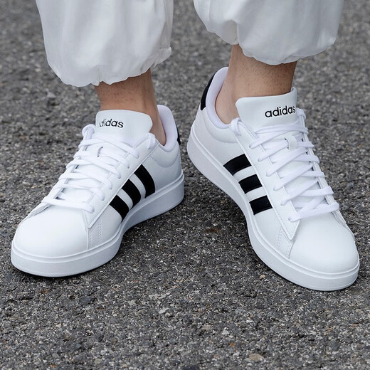 阿迪达斯（adidas）男鞋秋季新款低帮轻便舒适GRAND COURT 2.0板鞋休闲鞋 GW9195 41 码