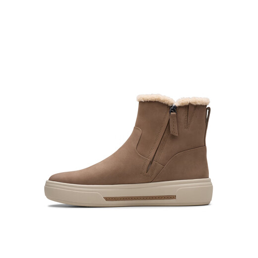 Clarks Hollyhock Series Nouveaux produits pour les bottes de neige à semelle épaisse en velours épais