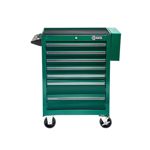 Shida Heavy Tool Cart Workshop Tool Cabinet Tool Box Auto Repair 57 Drawer Multi-Function Cart 95121951 Net Mesh Tool Cart