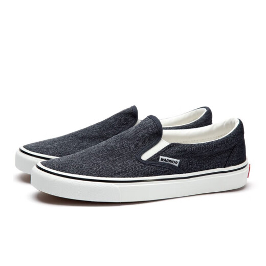 Zapatos de lienzo de reli zapatos para hombres cómodos perezosos pisotear viejos zapatos de tela beijing zapatos casuales a066 negro 41