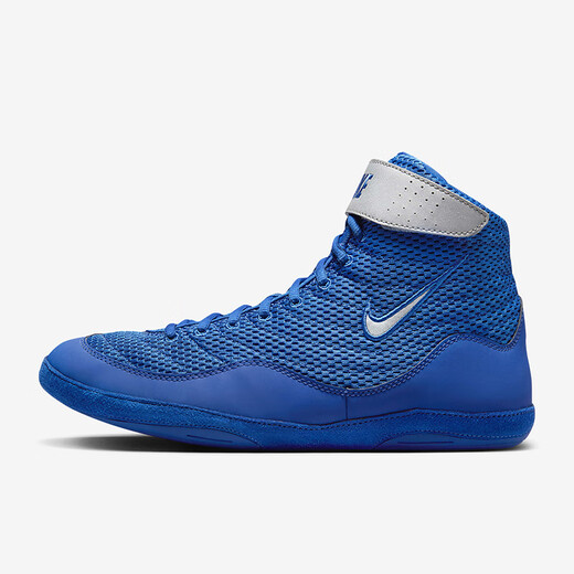 Nike (NIKE) unisex wrestling shoes for men and women Inflict non-slip grip basketball sneakers weightlifting stable fitness training shoes blue 325256-401 36