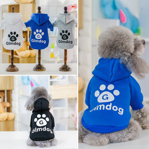 Zigman baby dog ​​clothes, autumn and winter warm baby cat clothes, kitten clothes, puppy clothes, Chihuahua clothes, gray L size [recommended about 6-8 Jin [Jin equals 0.5 kg]]*