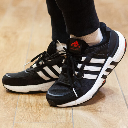 阿迪达斯 （adidas）跑步鞋男鞋女鞋2025夏季新款EQUIPMENT+低帮缓震运动鞋轻便透气休 GX6630 40.5 (250mm)