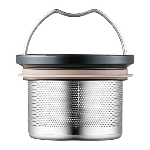 Tafuco 316 Edelstahl Business Office Water Thermos Cup mit Teefilternetz mit Deckel T6172 Knight Black 0,5 l