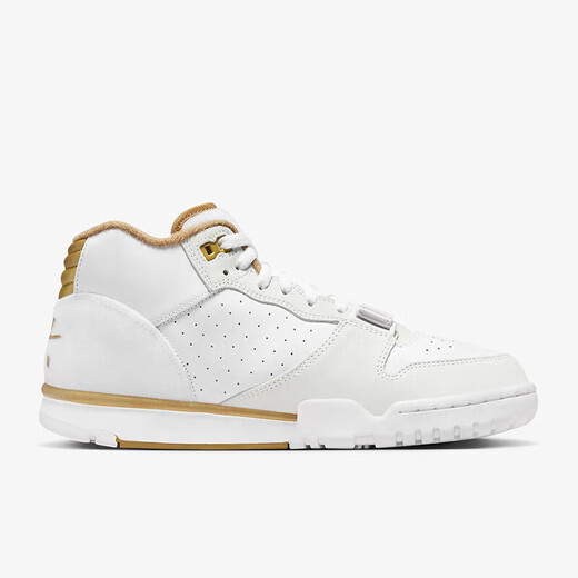 Nike Air Trainer 1 College Football Mémorial Mamorage léger Amortinement Breathable Comfort Men's Casual Sneakers Platinum FJ6196-100 39