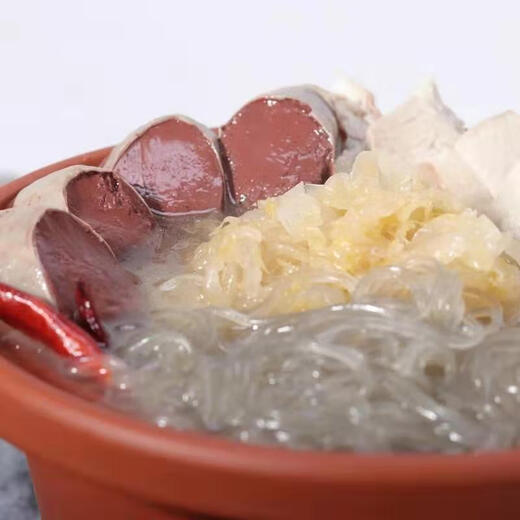 SF Express Northeastern specialty pig blood sausage, homemade stupid pig blood butchered vegetables, ready for delivery, fresh pig blood sausage 2Jin Jin equals 0.5kg