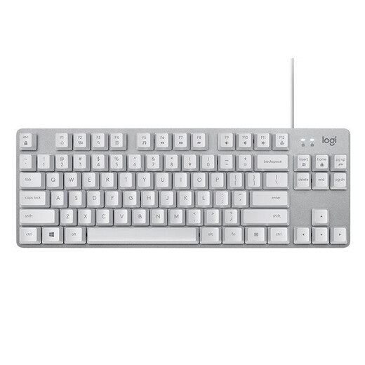 罗技（Logitech） 罗技（Logitech）K835机械键盘 有线键盘 游戏办公键盘 84键 铝制外壳机械轴体 K835 【盖伦联名款】 TTC红轴 -黑色