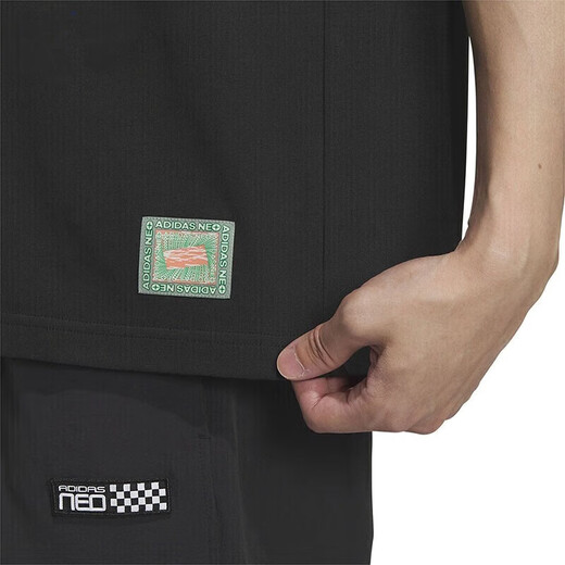 阿迪达斯 （adidas）夏季男装透气运动上衣休闲短袖圆领T恤IA6850