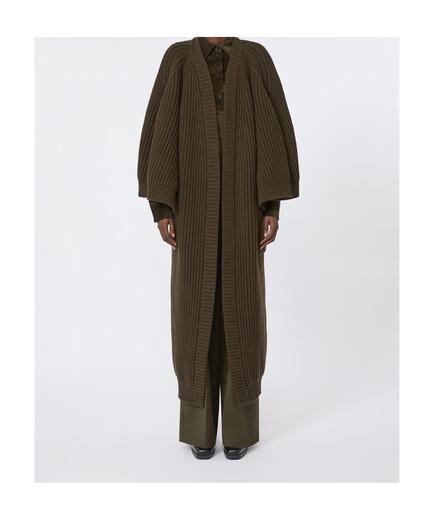 MAX MARA 25FW Wool and Cashmere Wrap Cardigan Women Picture Color 1346115306 20 | S New4