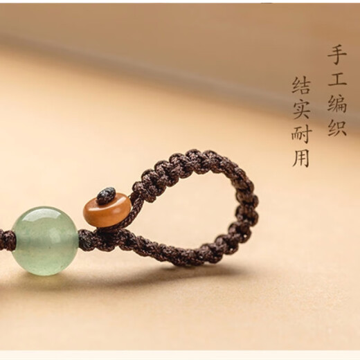 乐蕾迪菩提钱袋链挂件情侣高档汽车钥匙扣招财福袋挂件 招财福袋钥匙扣