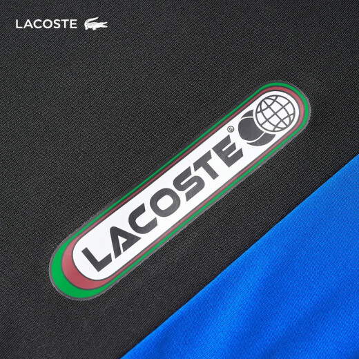 Lacoste French Crocodile Medvedev Series cómodos pantalones cortos de deportes de moda para hombres GH1098 MIV/Negro/Azul 3/170