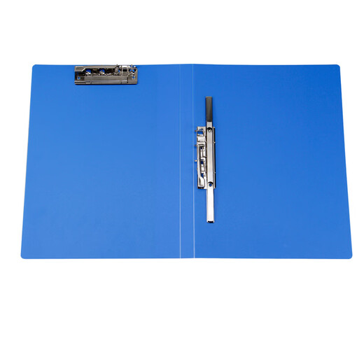 
KOBEST A4 ​​Business Files Double Power Clip Long Clip Folder Double Clip Files Office Supplies Customizable Logo Long Clip + Board Clip-B3524E