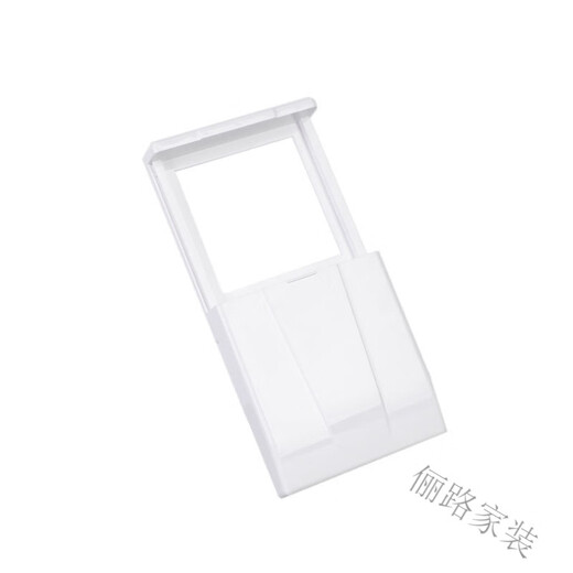 Waterproof socket waterproof cover socket box self-adhesive sliding cover waterproof box 86 hand push up and down sliding socket protective cover bath heater switch sliding waterproof cover main picture