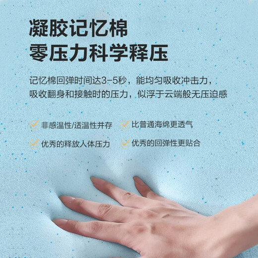 Zhenghaimaster mattress latex super soft Simmons mattress independent spring 30cm thickened five-star hotel cushion 1.8x2m Five-star ridge protection A (22cm moderate single side) 1350*2000mm