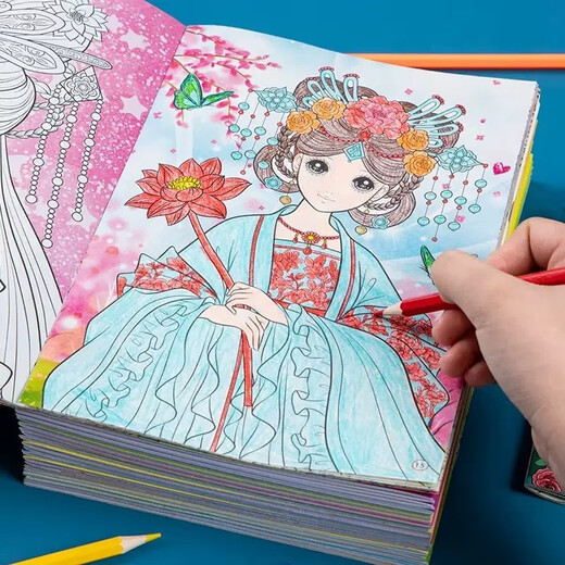 Livres de coloriage de princesse, 6 volumes, livres de dessin pour enfants, dessins des élèves de l'école primaire, livres de peinture, outils de filles, graffiti