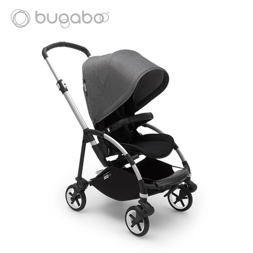 Bugaboo bugaboo bee6 bugaboo Многофункциональный легкий городской двусторонний складной коляска серебряный стойка вода туман Blue Black Seat