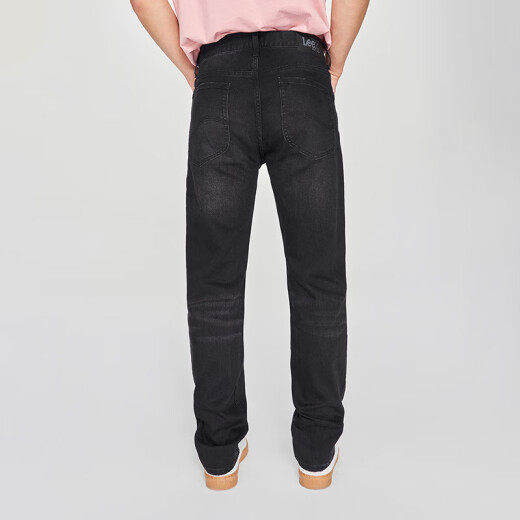 LEE25 PRODUCTO NUEVO PRIMA Y SUMER 723 Slim Mid-Waist recto Nostalgico Retro Retro y Jeans Menores Tendencia A08107 Negro y gris 31