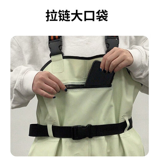 Xionghuo women's waders for sea riding equipment adult waders lower body wading suit full body waterproof rain pants with rain boots one-piece women's purple waders 3D slim fit size 38