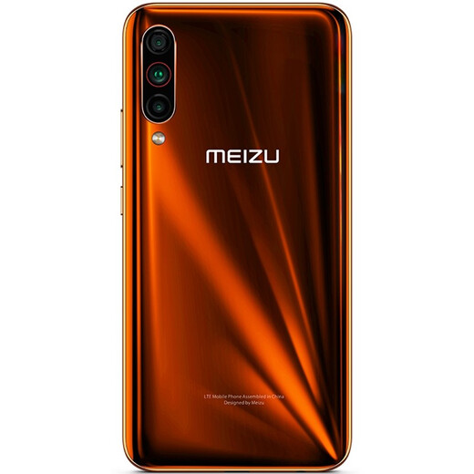 MEIZU 16T Mobile Phone Snapdragon 855 Triple Photography Entertainment Game 4500mAh Battery Android Phone Mobile Phone Sunlight Orange 8 Go + 128 Go Full Network 4G 95 NOUVEAU