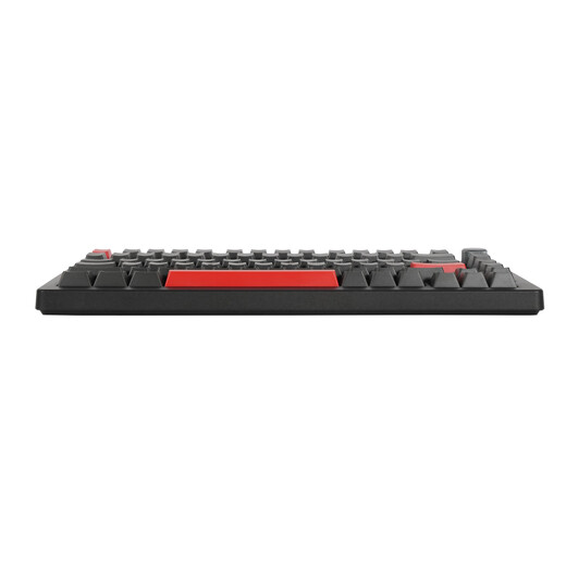 DRUNKDEER A75PRO Zui Lu Magnetic Shaft Game Keyboard Fearless Contract RT Keyboard Special Adjustable Key Path for Tile Black Body + PBT Keycap 05 Wired 82 Keys