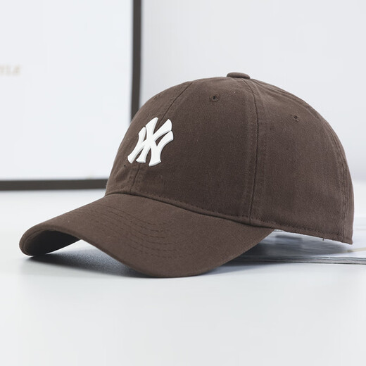 Fanmeilin Sombrero de cuatro estaciones para hombres y mujeres versión coreana gorra de béisbol versátil ins pantalla pequeña sombrilla protección solar gorra con visera negro + etiqueta blanca