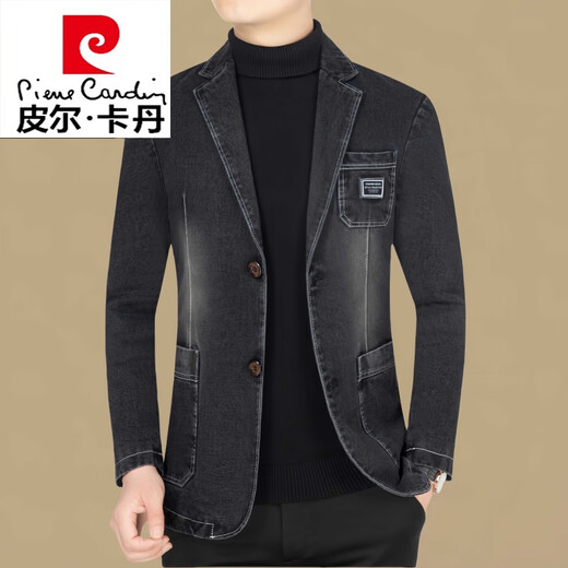 Pierre Cardin Casual Blazer Men's Automne NOUVEAU COMME DE DENIM SEPRENCE SEUX EST EN SEMPLE ET AUTOMNE VESTRE MEN BLAIS 2 2268 170 / M