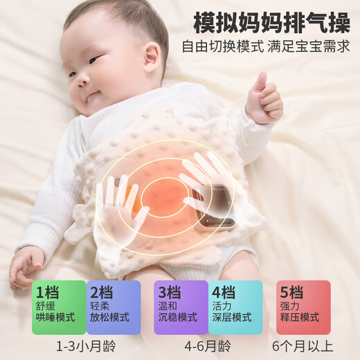 Xinhao recién nacido Baby Compression Bag alivia el aplanamiento intestinal de febrero Artefacto sin agua Bolsa de agua caliente Temperatura constante Masaje de compresión caliente [Estilo de pingüino] Masaje de compresión de compresión de temperatura constante inteligente inalámbrica