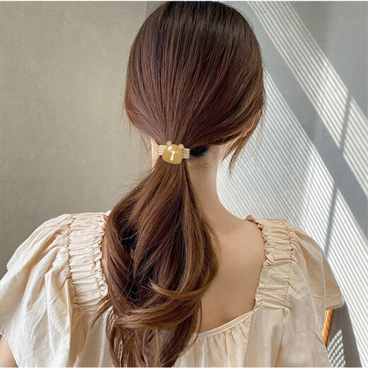 古耐星期头绳发饰套装发绳发圈皮筋头饰礼盒女七夕情人节礼物送女朋友