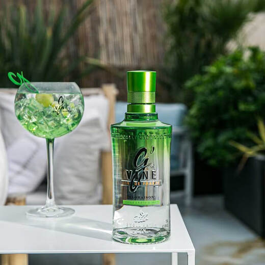Jifan Gin Vin, French Original Bottle Importé Vin étranger, cocktail Mélange de mélanger vin Vin Gin Gin, Gin Gin Vin, auto-alimentation Jifan Tenghua Gin Wine 700ml * 1 Bouteille