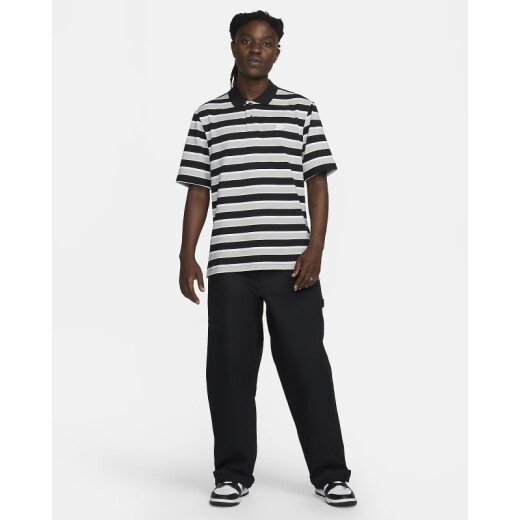 Nike (Nike) [Jinlang Sports] Мужская модная и универсальная ретро-полосатая лацкатная футболка FN3897-010 FN3897-010 XL