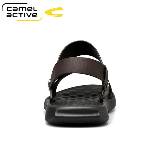 Sandales dynamiques de chameau Sandales en cuir polyvalent en cuir pour l'orteil masculin de vache de vache à semelles épaisses