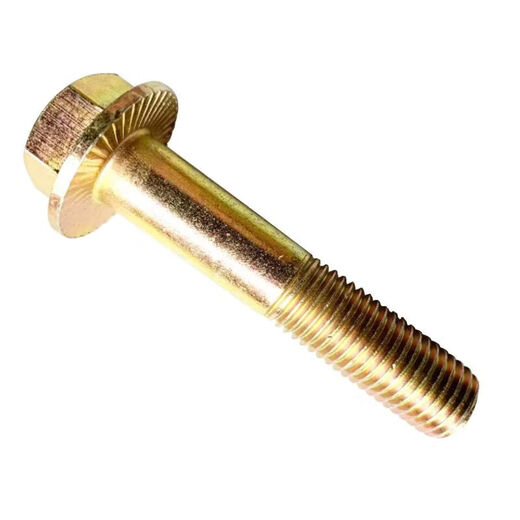 
10.9-level flange surface bolt anti-slip toothed screw M8M10M12M14M16 high-strength color-plated screw with pad 14130 full teeth 1