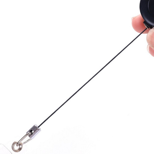 Kafus Outdoor Caravan Schnalle lächelndes Gesicht Voller Eisen Metall Teleskop Schnalle Arbeitszertifikat Kartenhalter Arzt Krankenschwester Taillenkarte Zugangshalter Halter Abzeichen Zinklegierung Easy-Pull-Schnalle Lanyard Custom Tropf Gummi tropftropfen Plastik