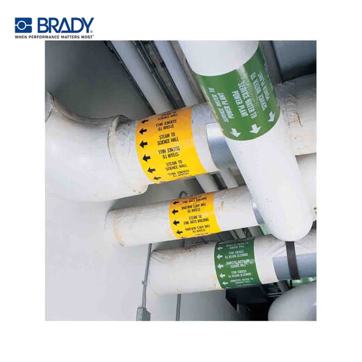 贝迪 BRADY BBP85标签打印机 8英寸 B-595 管道标识 设备标识 户内/户外胶带 13561 紫色