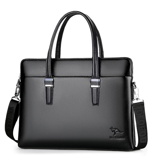 Beihu Genuine Leather Bag Magbag Bolsbag Capeta Cabeza de la cabeza de vaca Bolso de gran capacidad de cuero puro Bolsos cruzados de un solo hombro Documento informal