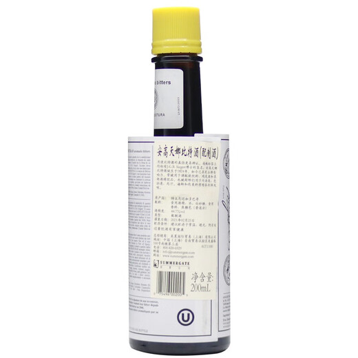 安高天娜（ANGOSTURA）安高天娜苦酒（Angostura Bitters）安歌斯图拉苦精 原装进口洋酒 200mL 1瓶 原味