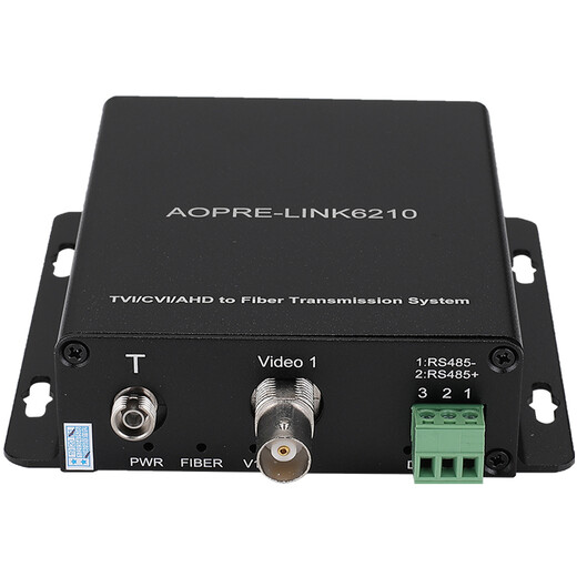 Aopre-Link6210 (Opere Internet) Коммерческий класс 1 Коаксиальный видеоролика с высокой определением оптической терминала TVI/CVI/AHD Коаксиальная в волоконную передачу 720p/пара